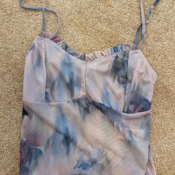 Emory Park Lavender Mesh Fabric - Picture 2 of 7